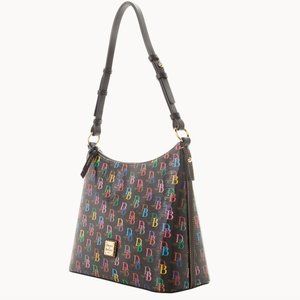 Dooney & Bourkey - "DB75 Multi Hobo" Purse+ Free Dust Bag (NWT)